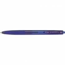 Pilot® Super Grip-G Retractable Ball Point Pen Medium Blue 12/box