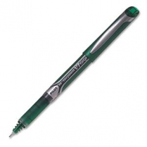 Pilot® Hi-Tecpoint Grip Liquid Ink Roller Pens 0.7mm Green 12/box