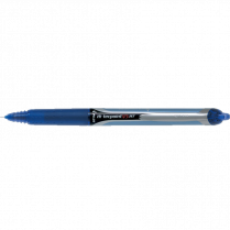 Pilot® Hi-Tecpoint Retractable Roller Pens 0.5mm Blue 12/box