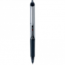 Pilot® Hi-Tecpoint Retractable Roller Pens 0.5mm Black 12/box