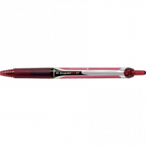 Pilot® Hi-Tecpoint Retractable Roller Pens 0.5 mm Dark Red 12/box
