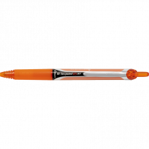 Pilot® Hi-Tecpoint Retractable Roller Pens 0.5 mm Orange 12/box
