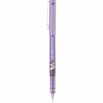 Pilot® Hi-Tecpoint V5 Roller Pen 0.5mm Purple 12/box