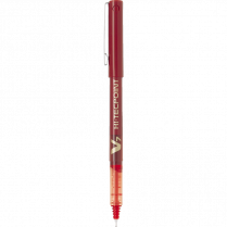 Pilot® Hi-Tecpoint V7 Roller Pen 0.7mm Red 12/box