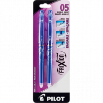 Pilot® FriXion® Point Erasable Gel Pen 0.5mm Blue 2/pkg