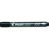 Pilot® Markers 100 Fine Bullet Tip Black 12/box