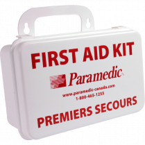 FIRST AID SAFETY KIT WHITE 124PC PARAMEDIC