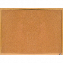 Quartet® Cork Board with Wood Frame 24" x 36"