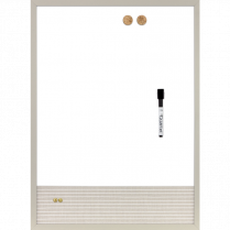 Quartet® Modern Dry-Erase/Fabric Combo Board 17" x 23"