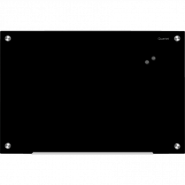 Quartet® Infinity™ Magnetic Glass Dry-Erase Board 18" x 24" Black