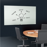 Quartet® InvisaMount™ Magnetic Glass Dry Erase Board 28" x 49"