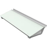 Quartet® Desktop Glass™ Dry-Erase Pad Clear