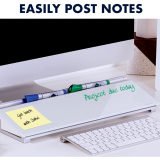 Quartet® Desktop Glass™ Dry-Erase Pad Clear