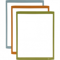 Quartet® Magnetic Dry Erase Whiteboard 8-1/2" x 11" Assorted Colour Frames