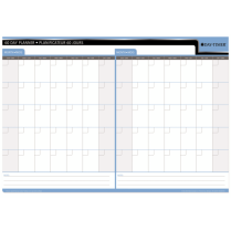 Day-Timer® Double-Sided Flexible Planner 30/60 Day 17" x 24" Bilingual