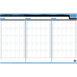 Day-Timer® Double-Sided Flexible Planner 90/120 Day 24" x 36" Bilingual