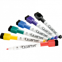 Quartet® ReWritables™ Dry Erase Markers Fine Tip Assorted Classic Colours 6/pkg