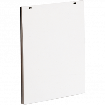 Quartet Flipchart Pads Plain Bond 24" x 36" 50 sheets/pad 5 pads/pack