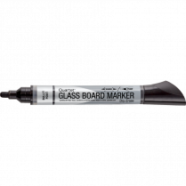 Quartet® Glass Board Marker Bullet Tip Black