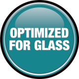 Quartet® High Power Glass Board Magnets 1-1/2" Grey 6/pkg