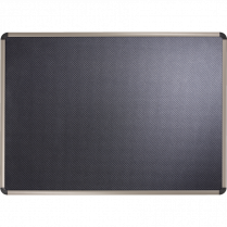 Quartet® Prestige® Euro™ Black Embossed Foam Board 24" x 36" Titanium