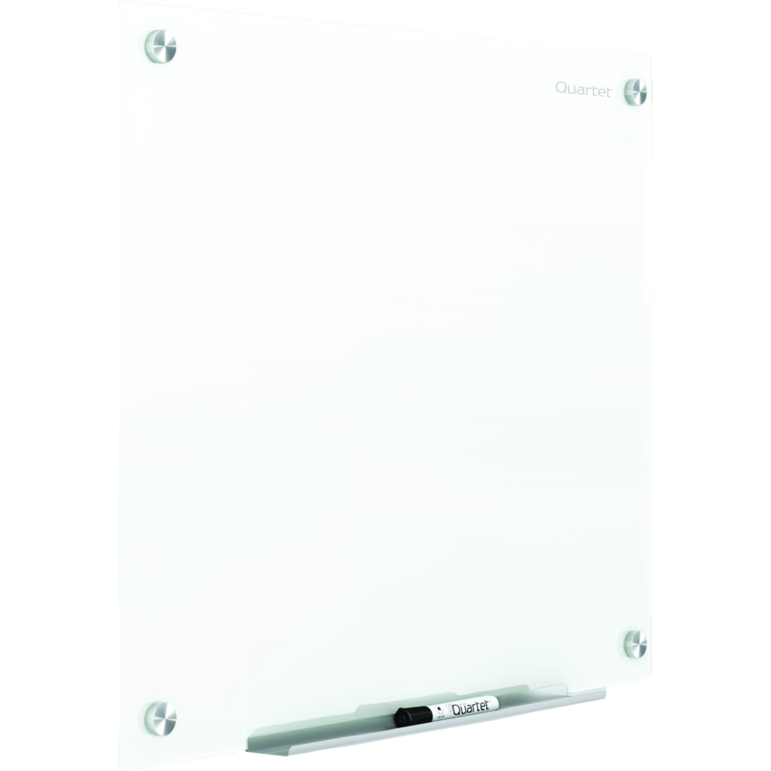 Quartet® Brilliance Glass DryErase Board 48" x 48" White Monk Office