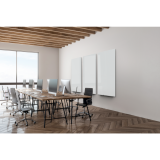 Quartet® InvisaMount™ Vertical Glass Dry-Erase Board 74" x 42"