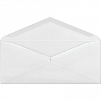 Supremex V-Flap Envelopes #10 24lb White Wove 500/box