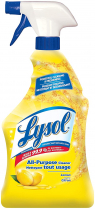 Lysol All Purpose Cleaner, Trigger, Lemon, 650ml