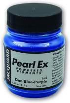 Jacquard Pearl Ex Powdered Pigment 3/4oz Duo Aqua Blue 
