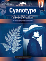 Jacquard Cyanotype Fabric Sheets 8-1/2" x 11" 10/pkg