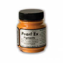 Jacquard Pearl Ex Powdered Pigment 3/4oz Pumpkin Orange