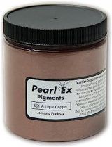 Jacquard Pearl Ex Powdered Pigment 3/4oz Antique Copper