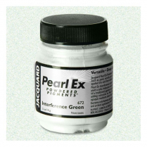 Jacquard Pearl Ex Powdered Pigment 1/2oz Interference Green