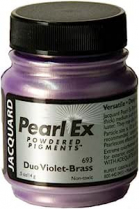 Jacquard Pearl Ex Powdered Pigment 1/2oz Duo Violet-Brass
