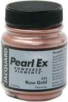 Jacquard Pearl Ex Powdered Pigment 3/4oz Rose Gold