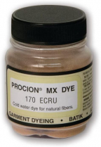 Jacquard Procion MX Dye 2/3oz Ecru