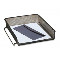 Rolodex Expressions Mesh Front Load Letter Desk Tray