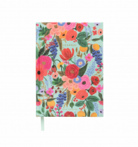 Rifle Paper Co Hardcover Fabric Journal Garden Party 5-3/4" x 8" Ruled