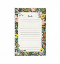 Rifle Paper Co Lined Havana Floral To Do Pad 4-1/2" x 6-1/2" 
