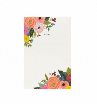 Rifle Paper Co Juliet Rose Floral Note Pad 4-1/2" x 6-1/2" Assorted Designs