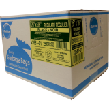 Ralston 2600 Series EcoLogo™ Industrial Garbage Bags Regular 26" x 36" Black 250/ctn