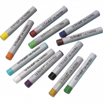 Funstuff® Oil Pastels Regular Stick Assorted Colours 12/pkg