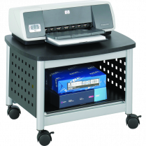 Safco® Scoot™ Underdesk Printer Stand Black