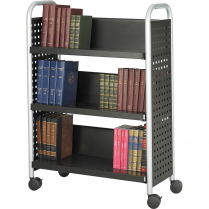Safco Scoot Single Sided Book Cart