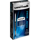 uni-ball® Vision Needle™ Roller Pens 0.5mm Black 12/box