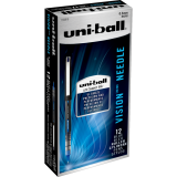 uni-ball® Vision Needle™ Roller Pens 0.5mm Blue 12/box