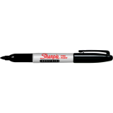 Sharpie® Industrial Permanent Markers Black 12/box