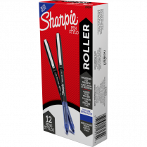 Sharpie® Roller Pens 0.5mm Blue 12/box