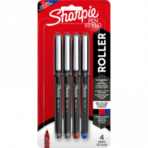 Sharpie® Roller Pens 0.5mm Assorted Colours 4/pkg